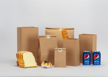 Square Bottom Packing Bag Food Bag Bread Bag