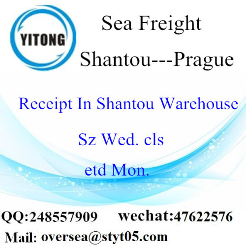 Shantou Port LCL Consolidatie naar Praag