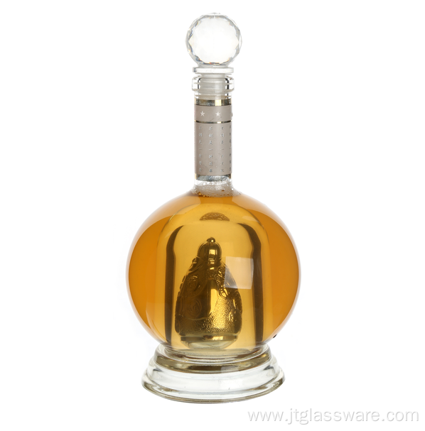 Home Decor Bottle Whisky Glass Bottle Liquor Bottle