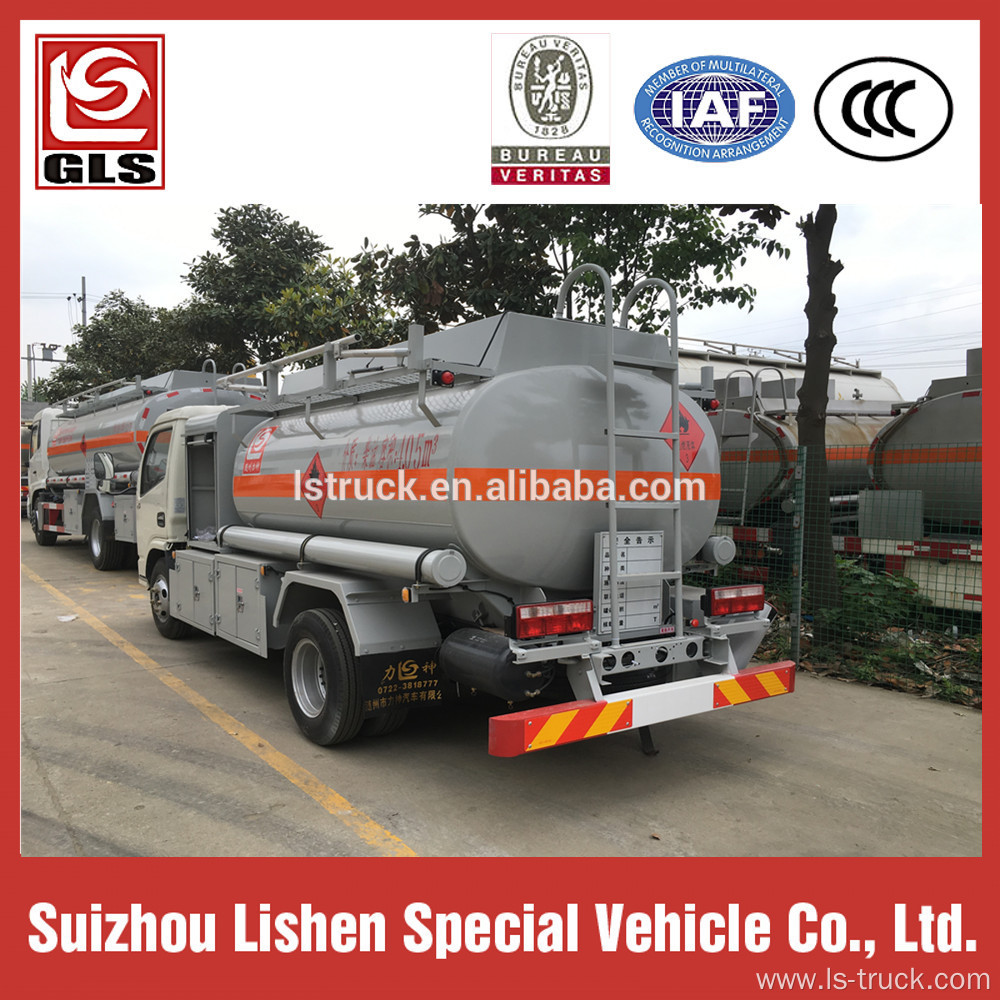 Small 5000 liter oil delivery trucks for sale