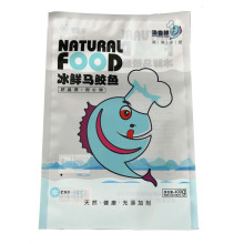 sea food packing bag with tear notch