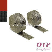 RACING EXHAUST HEADER TURBO MANIFOLD DOWNPIPE TITANIUM HEAT WRAP