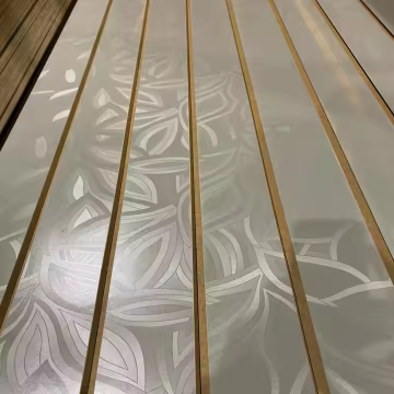 Melamine Slotted MDF Board