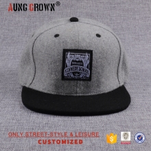 embroidery flat bill snapback cap