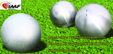 IAAF approved 1kg-7.26kg cast iron shot put