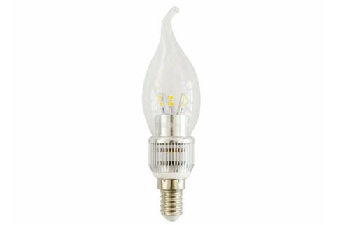 5 Watt 380lm - 420lm Led Candle Bulb , 4000k Shopping Mall Lighting