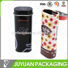 cute small metal candy tin box/small tin box for candy