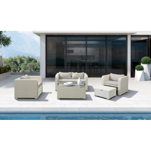 Set sofa modern berlapis busa