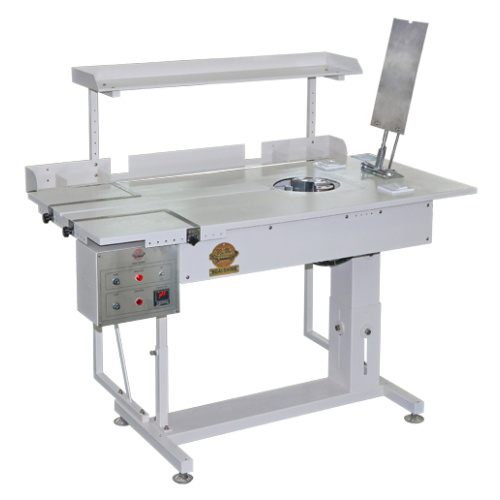 Pneumatic Shirt Folding Table with Material Stand