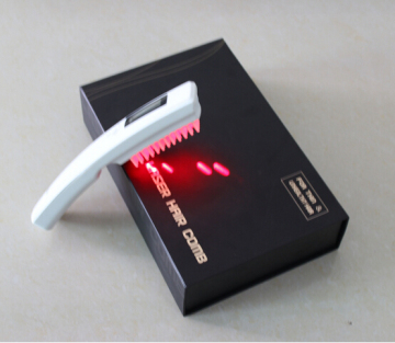 Mini hair laser comb to massage scalp