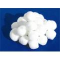 Single use medical absorbent cotton ball