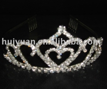 2012 newest styles argent wedding tiaras decoration