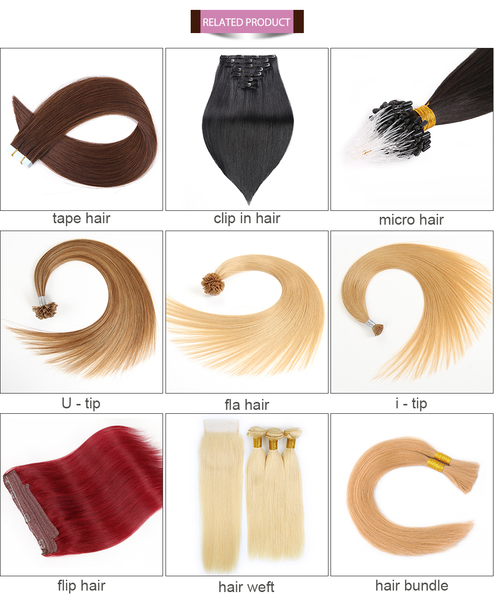 Factory Direct Hair Extensions I Tip Silky Straight 100% Human Remy Hair 613 Human Hair Extension