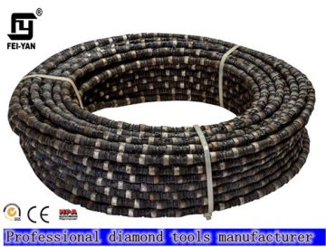 Diamond Wire Saw for Materials Such as Granite, Marble and Sandstone