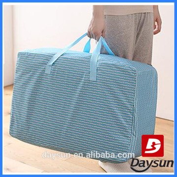 Zipper quilt packaging bag bedding bag packaging with handle