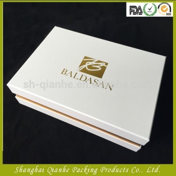 Coated paper pizza packaging box