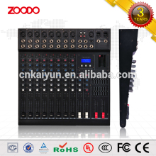 KS-08X Hot Sound System Professional Audio DJ Mixer Console