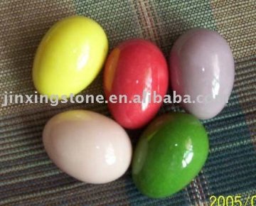 stone Easter egg jc05