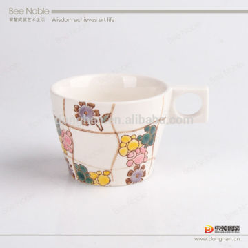 fancy coffee cups and mugs