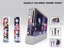 dazzle colored  adorn sheet  for  wii