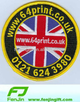 customized design cheap embroidery badge