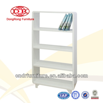 white painting bookcase