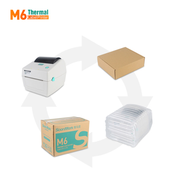 Dymo compatible 4x6 thermal label printer for shipping