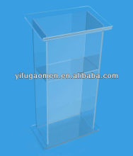 Clear Acrylic Lectern Podium For Hotel /Church Podium