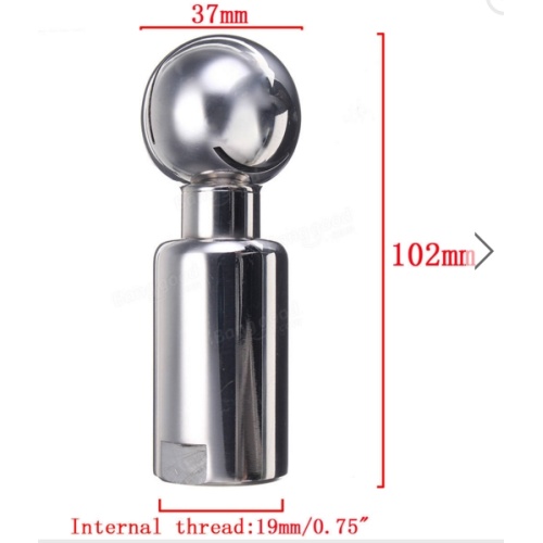 Stainleess Rotary Spray Ball Sanitary Female Thread