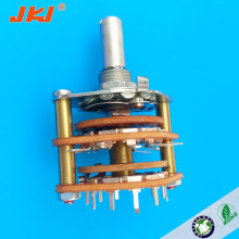 2 pole motorized rotary switch