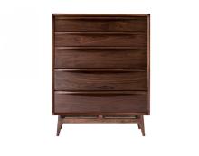FAS Walnut Solid Wood "RIPPLING" CHESTS