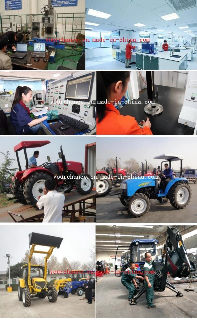 China Factory Manufacturer Sell Dq1804 180HP 4X4 4WD Heavy Duty Big Agriculture Wheel Farm Tractor with ISO Ce Certificate