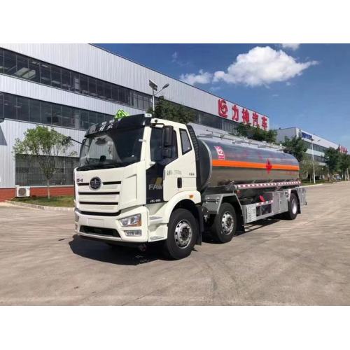 FAW 6x2 Oil Tanker Truck FLESTHIn Aluminum hợp kim