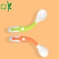 BPA Gratis Food-grade Lembut Silicone Baby Traval Spoon