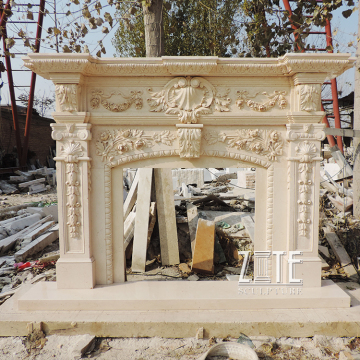 Customized Service louis fireplace marble
