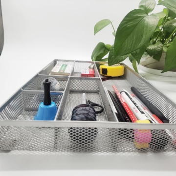 Multi-cell storage box metal creative storage and finishing