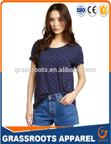 T-Shirt with o-neck Casual T-Shirt with o-neck Women Casual T-Shirt