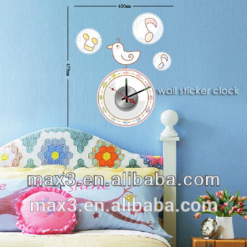Wall Art Clock DIY Wall Sticker Clock Home Decoration