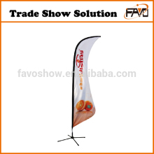 S-shape Feather Flying Flag