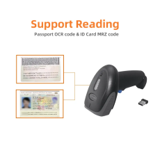 XT6400C XTIOT Wireless 2D Reader MRZ Passport Scanner OCR ID Barcode Scanner