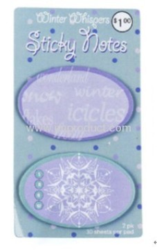 300g White Board 4c Printed Sticky Notes?