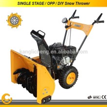 6.5HP two stage snow blower, snow thrower, manual start snow blower