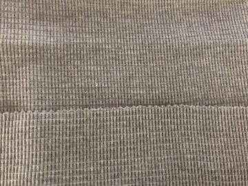 Melange color Waffle RIB FABRICS