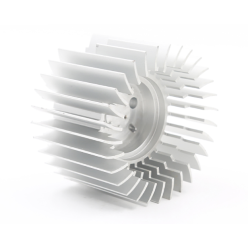 Extrusion de dissipateur thermique rond en aluminium