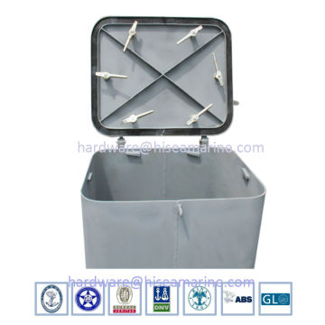 Tank or Ship Access Hatch Featuring Dogs