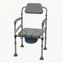 Easy Fold Antislip Commode for Bathing Needs