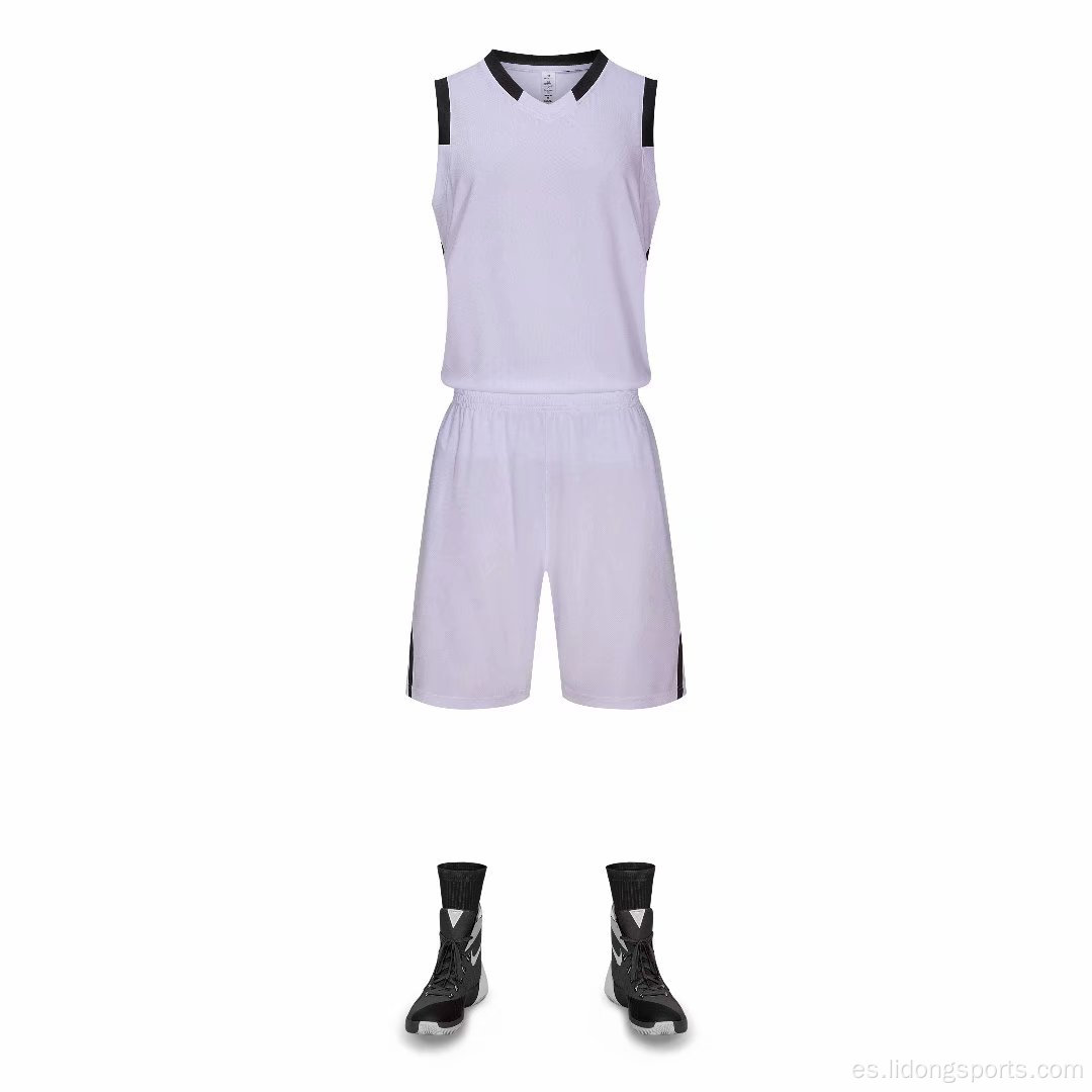 Jersey de baloncesto Conjunto de uniformes de baloncesto seco rápido