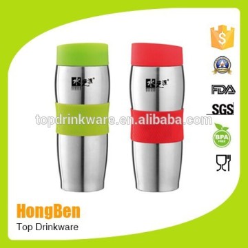 ceramic travel mug silicone lid