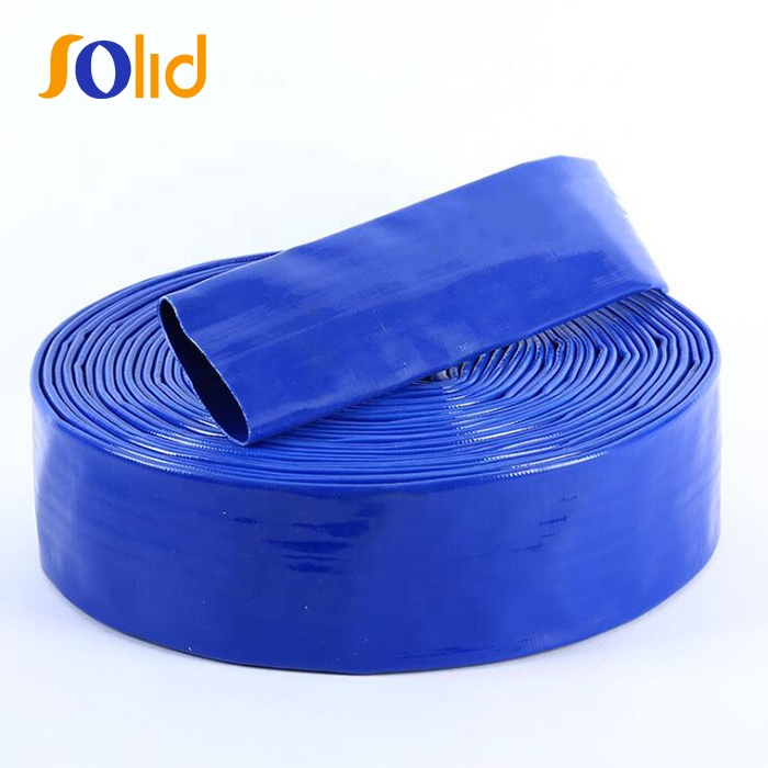 Agriculture Irrigation 6inch PVC Blue Lay Flat Hose Pipe