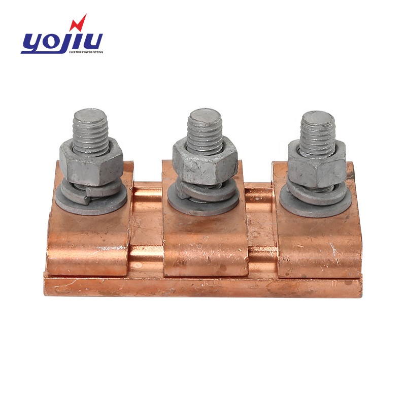 Manufactured JBT Electric Wire Cable Pipe Clamp Copper Parallel Groove Clamp